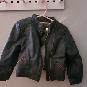 Girls 4t faux leather Jacket